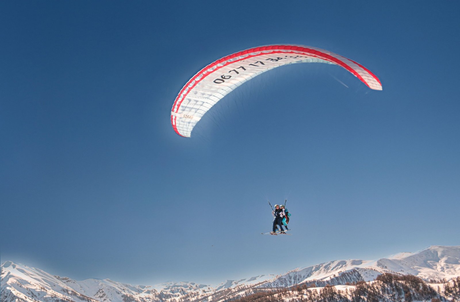 photo bi parapente
